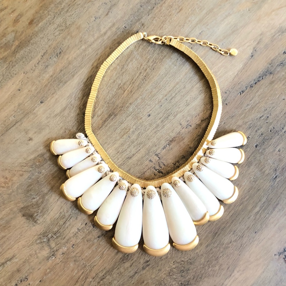 Loft Mother of Pearl Tribal Necklace